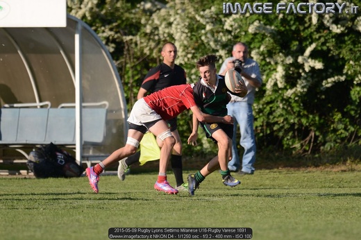 2015-05-09 Rugby Lyons Settimo Milanese U16-Rugby Varese 1691